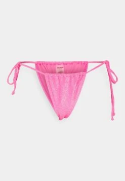 GOOD AMERICAN Sparkle Tiny Ties Bottom - Bikini Bottoms - Neonpink -Pieces Shop cbabedc3e4814de9ab74322699117132