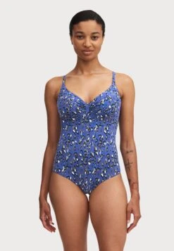 Chantelle Covering Underwired Swimsuit - Swimsuit - Blue -Pieces Shop cc96e64850fc4946b46bc09862ea9017