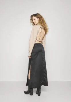 Long Skirt Waist Strap - Maxi Skirt - Black -Pieces Shop ce017f9a5f73416a837ea2b08d3b54a3