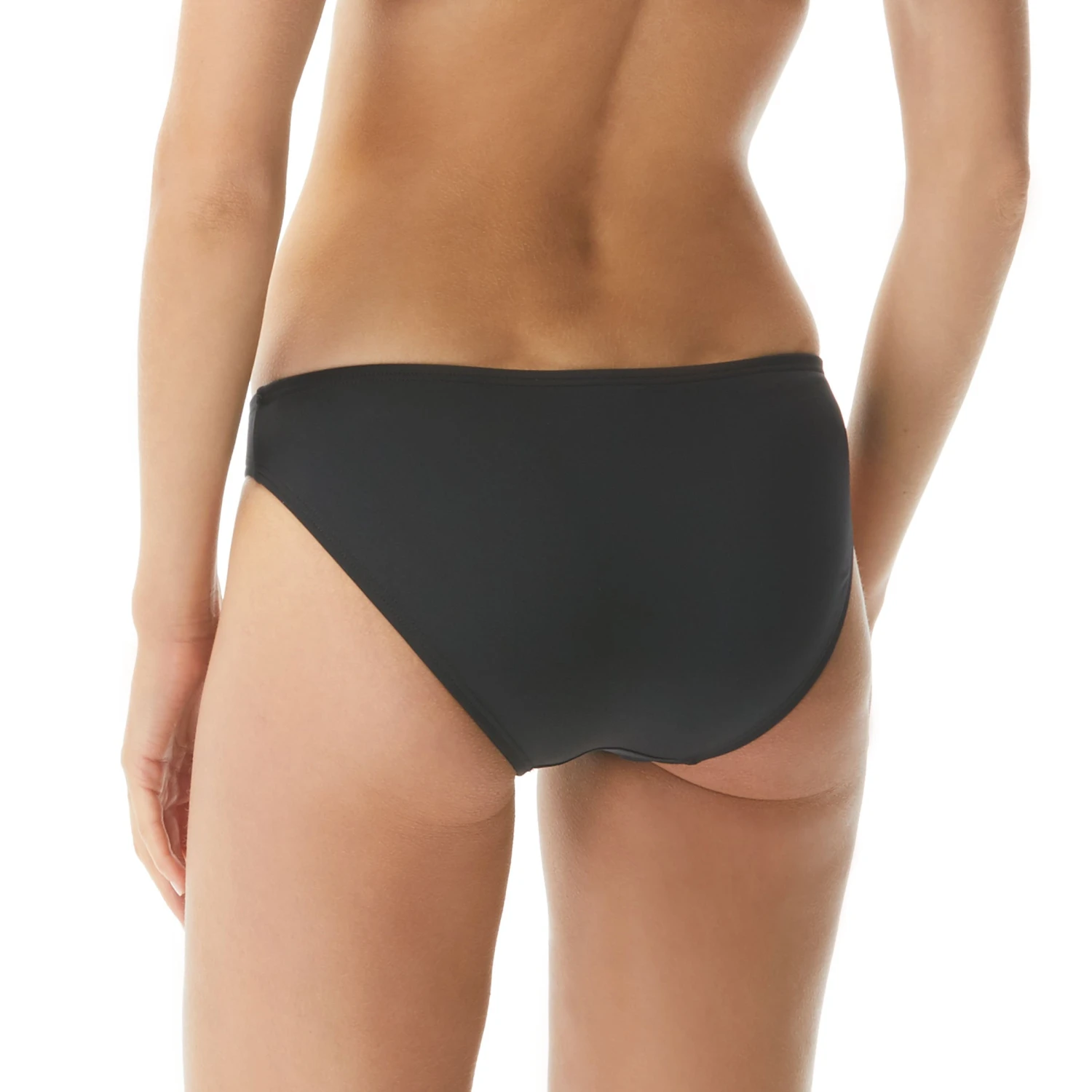 MICHAEL Michael Kors Iconic Solids Classic Bottom - Bikini Bottoms - Black 4 MICHAEL Michael Kors Iconic Solids Classic Bottom - Bikini Bottoms - Black - Image 2