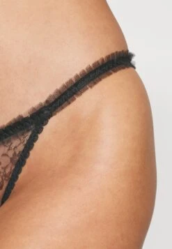 AGENT PROVOCATEUR Perle- Thong - Black -Pieces Shop d371eb32e36749c09df91fbd07b305a4