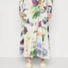 Hampton Drawstring Split- Maxi Skirt - Multicoloured