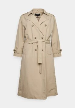 Vero Moda Curve Vmchloe Long Trenchcoat - Trenchcoat -Pieces Shop d5e44c4977754a739af1620be5ebb4cf