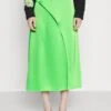 MARC CAIN A-Line Skirt - Dark Apple Green -Pieces Shop d8f4241888d24df1b9ff11975ee5d95a