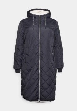 ONLY CARMAKOMA Carsandy Quilt Coat - Classic Coat - Black -Pieces Shop dc31630d8a524ad787cd61a6278cad6d