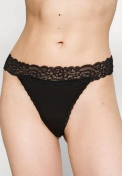 Anna Field 3 Pack Lace Trim Thong - Thong -Pieces Shop ddff339da5074452b6b1fc5ad9c38843