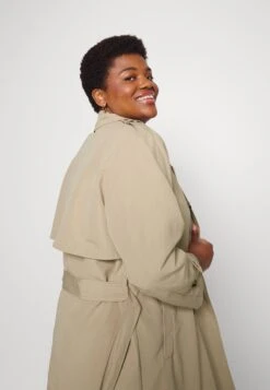 Vero Moda Curve Vmchloe Long Trenchcoat - Trenchcoat -Pieces Shop de9778932884460cb3c2e2fd5e183943