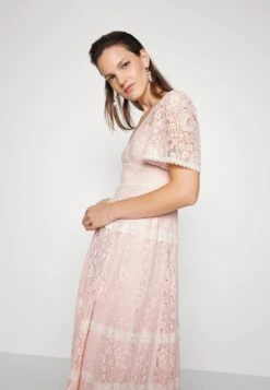 Needle & Thread Primrose Ankle Gown - Occasion Wear - Sky Pink/Moonshine -Pieces Shop df2e0494975e4357913075050bb7a95a