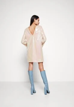 Ennova - Cocktail Dress / Party Dress - Nude Sequins 10 Ennova - Cocktail Dress / Party Dress - Nude Sequins -Pieces Shop e494f12a47694719ab7eb25607394f63