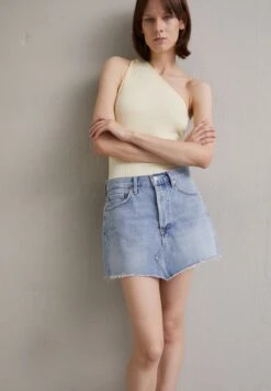 AGOLDE Parker Angled Skirt - Mini Skirt