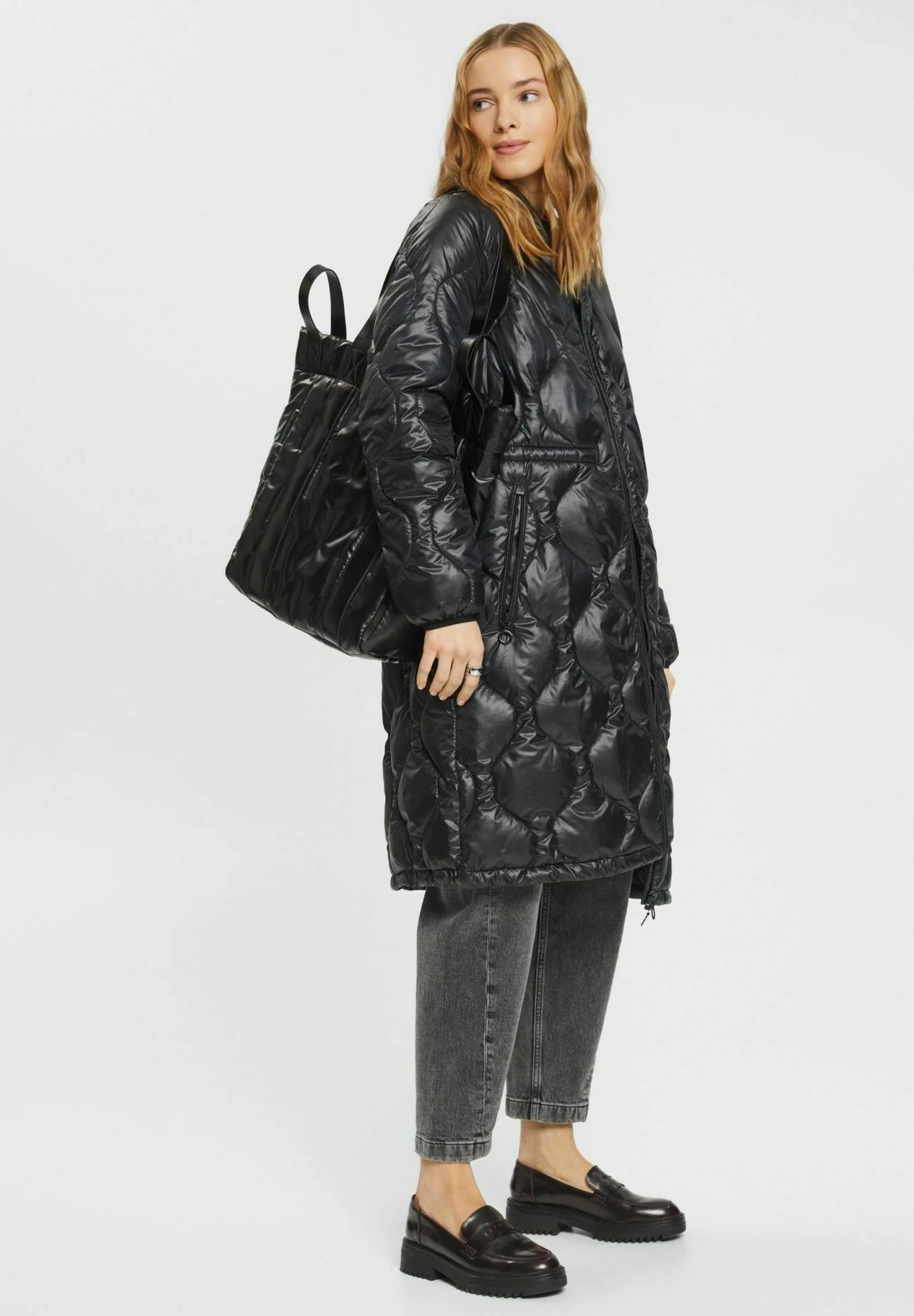 ESPRIT Mit Kragen - Winter Coat - Black 7 ESPRIT Mit Kragen - Winter Coat - Black - Image 5