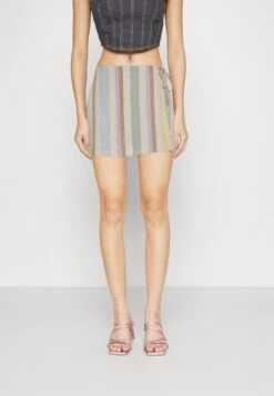 ONLY Onltine With Wrap Effect - Shorts - Whitecap Gray Clear Sky/Purple Rose/Sundress