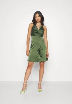 Wal G Aja Ruffle Mini - Day Dress - Medow -Pieces Shop ec7f301f3a524772a9b8a8b7d2c0073a