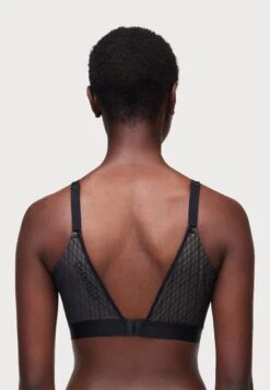 Chantelle Smooth Lines Corsetry Bra Wirefree Support - T-Shirt Bra - Black -Pieces Shop eceb8685bc0946ffbff3a49d515db471