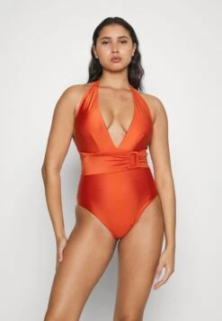 Hunkemöller Corfu Wrap - Swimsuit - Orange