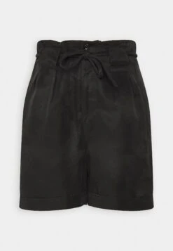 Scotch & Soda High Rise Belted- Shorts - Black -Pieces Shop ee9e54b802ab466aa60190209aa868ba