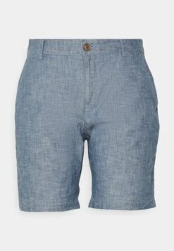 Bermuda - Shorts - Indigo Chambray -Pieces Shop f07baf21035144d292e6085323a3d221
