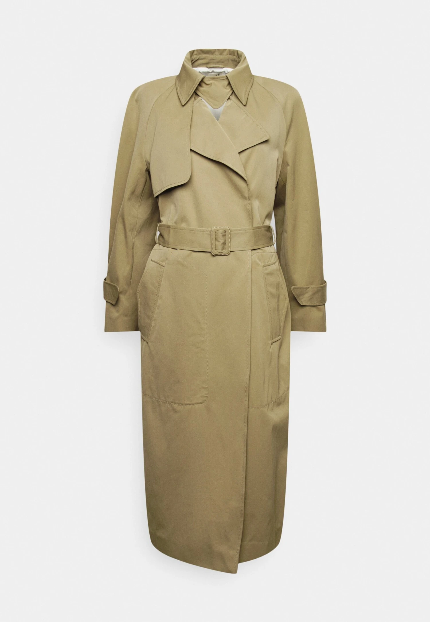 Trenchcoat - Light Green 8 Trenchcoat - Light Green - Image 6