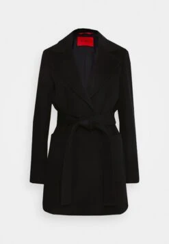 MAX & Co. Shortrun - Short Coat - Black -Pieces Shop f3bd91ac8d2d41ea93dbe07a7a3c62f1