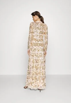 Needle & Thread Alicia Scallop Gown - Occasion Wear - Petal Pink/Gold-Coloured -Pieces Shop f4b9417acb7d486bba3e38ac26e8a8c8