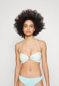 Seafolly Tropicana Bandeau Bra - Bikini Top - Baltic Blue