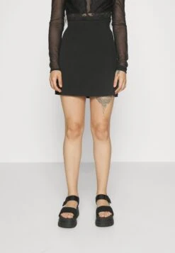 Objlisa Skirt - Mini Skirt - Black