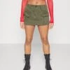 BDG Urban Outfitters Skirt - Mini Skirt - Khaki