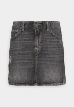 Armani Exchange Skirt - Mini Skirt - Grey Denim