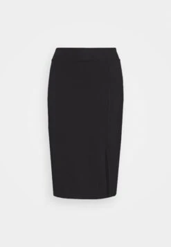 Even&Odd Basic - Midi Skirt With Slit - Pencil Skirt - Black -Pieces Shop fe0a541acbea4c499c73f8c628cdb7bc