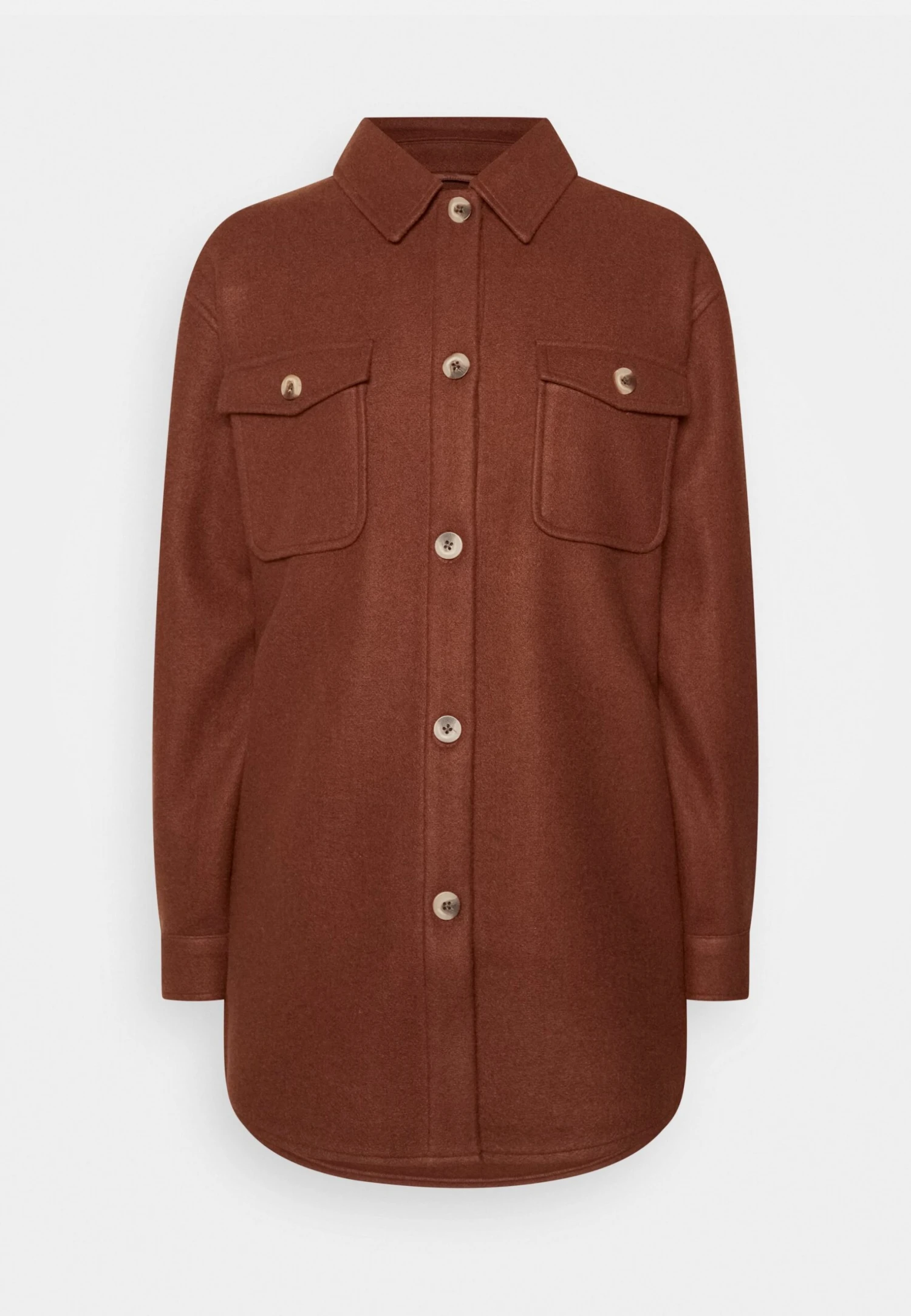 Pieces Pcjudy Shacket- Short Coat - Chicory Coffee 7 Pieces Pcjudy Shacket- Short Coat - Chicory Coffee - Image 5